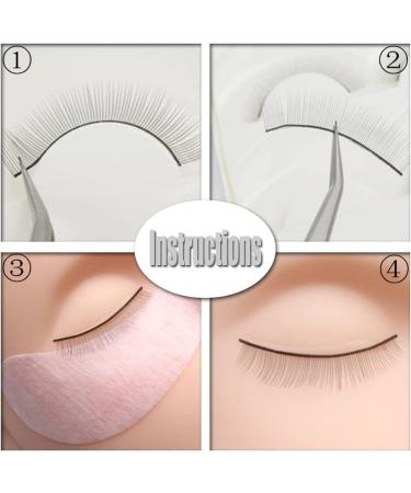 YESHUTIME 10 Pairs Practice Fake Lashes Waterproof False Eyelashes False Eyelashes Strips Ladies and Girls - Buy Online on GoSupps.com