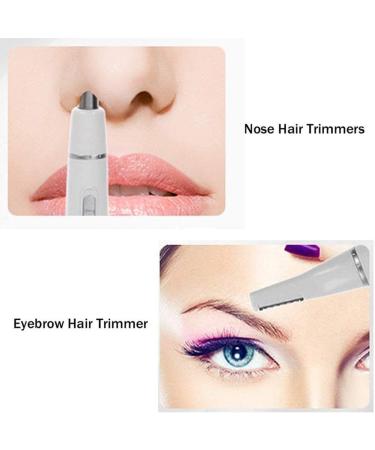 Electric Eyebrow Trimmer & Hair Remover - Portable Facial Hair Removal for Travel & Commuting - Buy Online on GoSupps.com