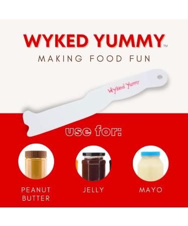 Wyked Yummy Fruit Butter Bundle - 2 Jars of Krakus Plum Butter Povidel (9.88 oz each) with Spreader Knife and Jar Scraper - Buy Online on GoSupps.com