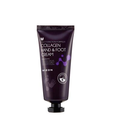 MIZON Anti Aging Collagen Repairing Hand Cream  Moisturizing Lotion Skin Porectant for Dry Hands  Heels and Elbows  for Cracked Hands and Feet  Dry Skin Relief  All Skin Types 100ml 3.38 fl oz