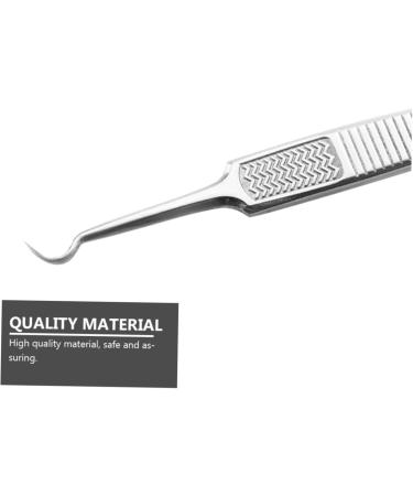 Beavorty 6 pcs Tweezers Blackheads Blackhead Curved for Pimple Steel Stainless Tool Extractor Remover Kit 1 count (Pack of 1) - Buy Online on GoSupps.com