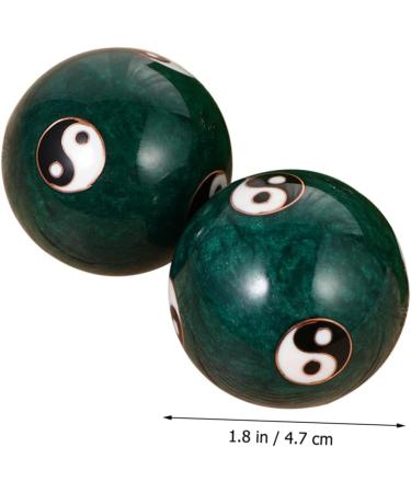 Gleavi Baoding Balls - 2 Pairs for Daily Muscle Massage & Health | Hand Rollerballs for Stress Relief - Buy Online on GoSupps.com