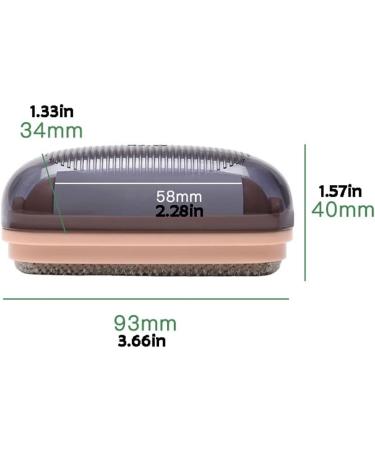 Pet Hair Lint Roller - Portable Travel Lint Remover Brush - 6 Rollers 30 Sheets - Double-Sided Fluff & Fur Removal Tool (Gray - Buy Online on GoSupps.com