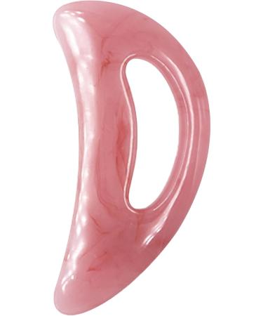 Portable Back Massager & Gua Sha Tool Full Body Pain Relief & Muscle Relaxation | Smooth Resin Bow-Shaped Stone - Buy Online on GoSupps.com