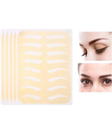 5Pcs Eyebrow Practice Skin Permanent Makeup Training Microblading Practice Skin - Fake Skin For Experienced Artists And Beginners(Gold) - Buy Online on GoSupps.com