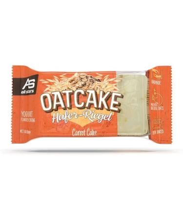All Stars Oatcake Oat Bars - Carrot Cake Flavor Pack of 12 (80g Each) - International Shipping Available - Buy Online on GoSupps.com