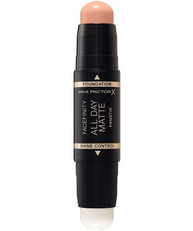 Max Factor Max Factor Facefinity All Day Matte 2 in 1 Foundation PanStik 45 Warm Almond 3 Pack