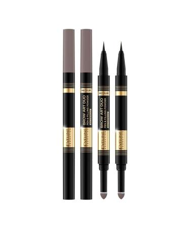 EVELINE COSMETICS Eveline Cosmetics 2 in 1 Eyebrow Pencil & Powder