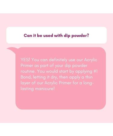 Kiara Sky Acrylic Primer - Professional Nails Essentials 0.5 Fl Oz - Buy Online on GoSupps.com