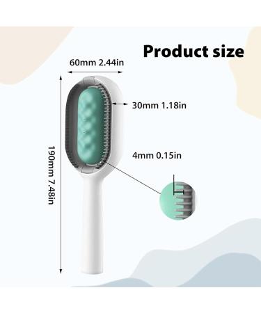 1PCS Cat Brush With Water Tank Cat Grooming Brush Or Dogs And Cats Portable Professional Cat Brushes For Grooming And Cleaning - Buy Online on GoSupps.com