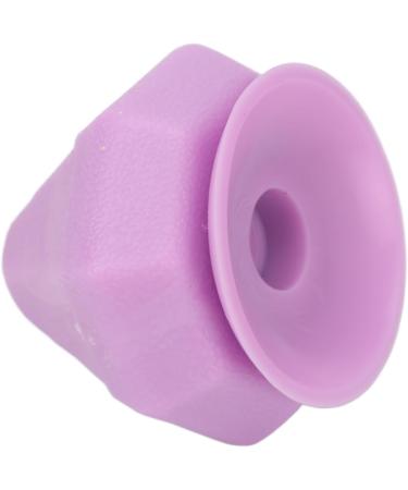 Massage Cone Ball with Suction Cup | Myofascial Relaxation | Hand-Free Design for Back Neck & Shoulders | Travel-Friendly Violet Massage Balls - Buy Online on GoSupps.com