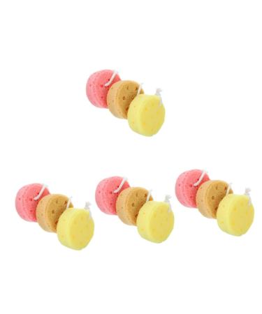 Beavorty 12 pcs Bath Sponge exfoliating Shower sponges Bathing Skin scrubbers Shower Sponge for Women spa Scrub exfoliators Bath Shower sponges Shower Supplies Child Body Bath Ball