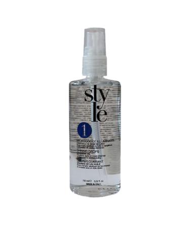 Style - Illuminating Microgreens - Professional Nourishing Hair Serum for Softness and Compatibility Silky Disciplined and Brilliant Hair - 100 ml