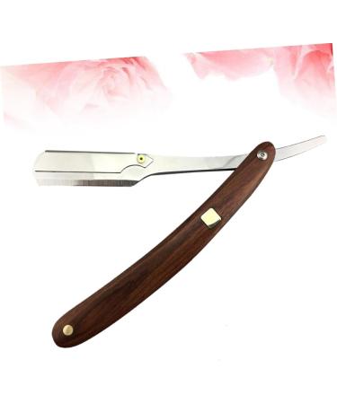 Angoily Foldable Razor for Men - Safe Interchangeable Blade Razor with Bamboo & Metal Cutlery Holder - Buy Online on GoSupps.com