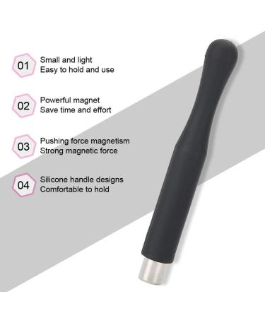 3pcs Nail Polish Magnetic Stick - Cat Eye Gel Polish Magnet Wand for DIY Manicure Tool - Black - Buy Online on GoSupps.com
