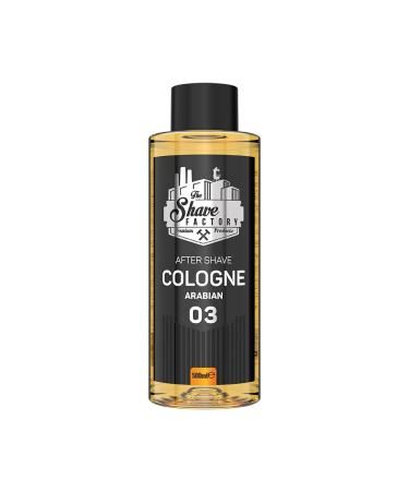 the shave factory After Shave Cologne Series (03 Arabian 500ml (16.9 fl. oz)) 03 Arabian 16.9 Fl Oz (Pack of 1)