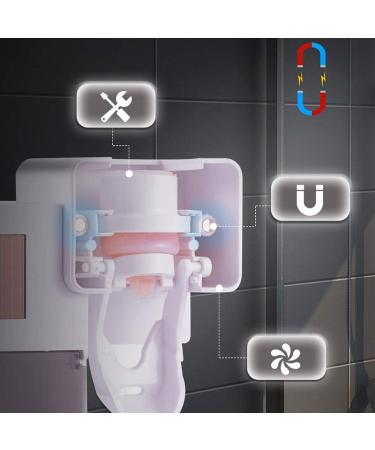 Shop Punele UV Toothbrush Sanitizer - Automatic Toothpaste Dispenser & Solar Sterilization for Ultimate Bathroom Hygiene - Global Shipping Available - Buy Online on GoSupps.com