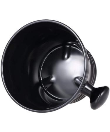 Plastic Shaving Brush Bowl Set for Men - Facial Cleansing Foam Brush with Handle - 2Pcs - Buy Online on GoSupps.com