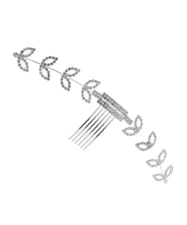 Fomiyes 2st setting of the ear bracket with rhinestone women's headband rhinestone head jewelry the good ok mask mask ear rope buckle hearing protection for mask European and American facial mask 19x6cmx2pcs