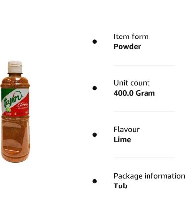 Tajin Clasico Seasoning With Lime 400g Tub - Buy Online on GoSupps.com