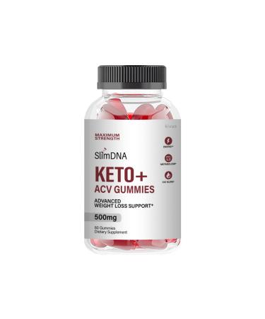 kivus Slim DNA Keto Gummies - Slim DNA Keto + ACV Gummies (Single  60 Gummies)