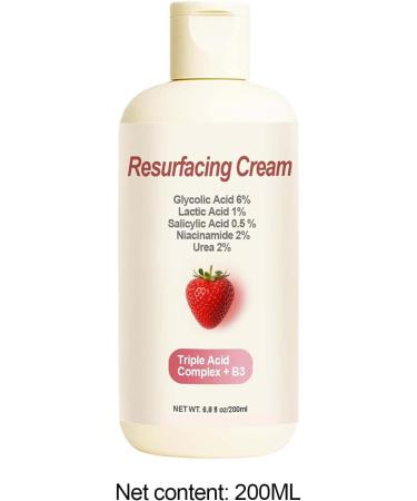 Strawberry skin peeling cream 200 ml moisturizing cream for uneven skin softening lotion for body face legs arms and neck for women men young people and girls for pimples - Buy Online on GoSupps.com