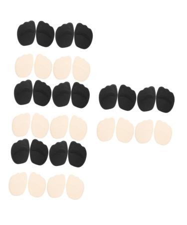 NOLITOY 16 Pairs Sponge Forefoot Pad Forefoot Pads Women Foot Cushion Pads Women Forefoot Pads Nonslip Forefoot Cushion Anti-Slip Insole Pad Girl High Heel Insoles Forefoot Pads Cushion