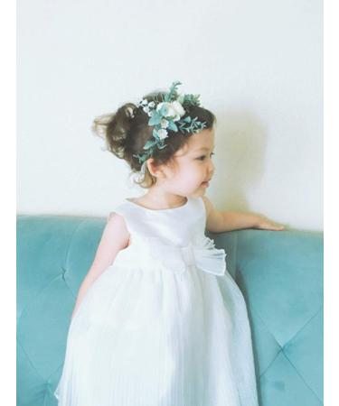 FIDDY898 Wedding Bridal Comb Camellia Ranunculus Floral Hair Clip Headpiece - Green Leaf Design | One Size - Buy Online on GoSupps.com