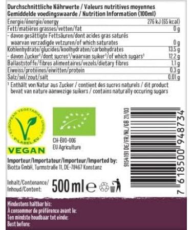  A.Vogel Biotta Prune Juice 500 ml - Buy Online on GoSupps.com