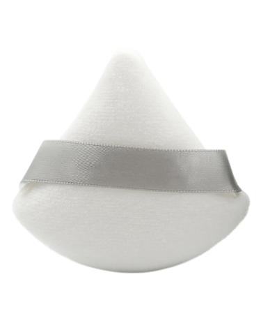 Makeup Puff Triangle Velvet Powder Flours Mini Face Puff Saving Powder Portable White Triangle Triangle White