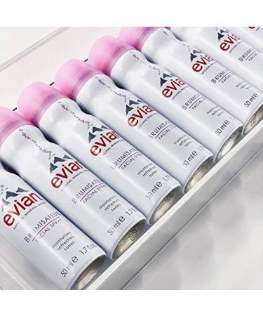 Evian Facial Spray 1.7 oz. Travel 6-Pack - Hydrating Mist for Skin - Refreshing and Rejuvenating Formula - Buy Online on GoSupps.com