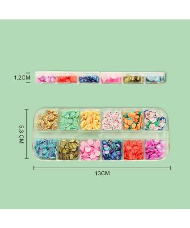 3D Flakes Manicure Easter Bunny Design Clay Slices Easter Day Eggs Polymer Nail Sequins - Buy Online on GoSupps.com