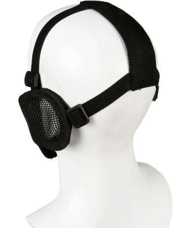 OAREA Tactical Airsoft Mask | Half Bottom Metal Steel Mesh | Elite Ear Protection for Paintball & Outdoor Activities - Buy Online on GoSupps.com