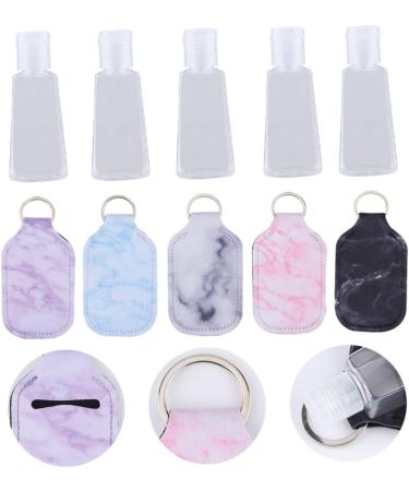 Cabilock 10pcs Bottle Cover Keychain Set | Neoprene Sleeve for Refillable Travel Bottles - Buy Online on GoSupps.com