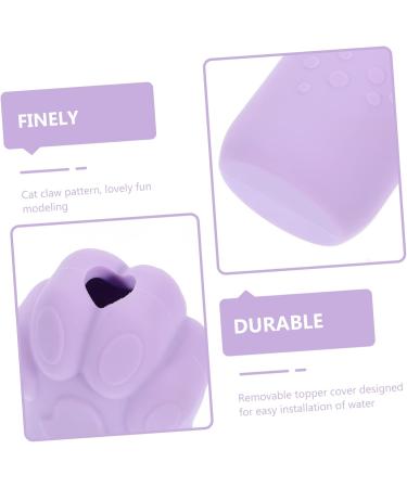 Minkissy 3-Piece Cat Claw Massage Ice Sheet & Ball Roller Set - Eye & Facial Treatment Accessories for Beauty Care - Violet - Buy Online on GoSupps.com