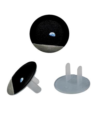 Yidax Outer Space Black Outlet Covers Baby Proofing - 24 Pack Childproof Socket Protectors for Home & Office - Easy Install 1.3x1.3 in - Buy Online on GoSupps.com