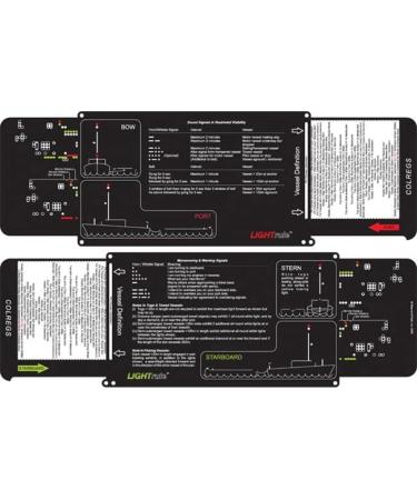 Weems & Plath Marine Navigation LIGHTrule: Lights, Shapes & Maneuvering Signals Key for COLREGS in U.S. Waters - Buy Online on GoSupps.com