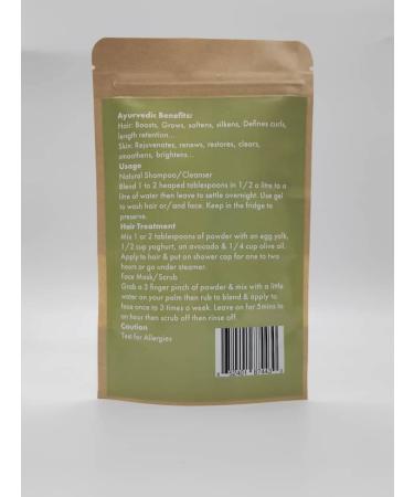Organic Premium Qasil Powder Natural Exfoliating and Cleansing Treatment - Buy Online on GoSupps.com