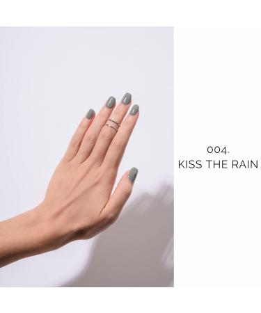 Buy Nailog UV Gel Nail Film - 20 Vegan Self-Adhesive Gel Strips for Long-Lasting Salon Quality Manicures - Kiss the Rain - Buy Online on GoSupps.com