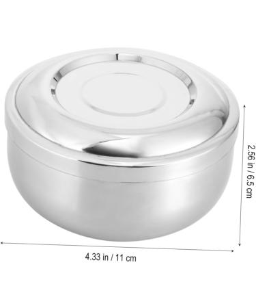 Frcolor 2-Pack Bamboo Shaving Bowl & Lid Set | Foam Shell Shaving Soap Container | Eco-Friendly Wooden Shaving Accessories - Perfect for Men s Grooming - Buy Online on GoSupps.com