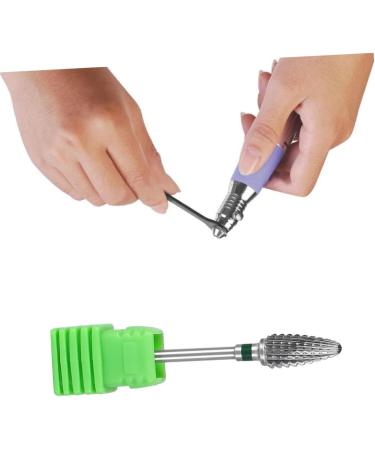 minkissy Nail Files Manicure Tools Nail Art Accessories Nail File Drill Bit Tools Nail Grinding Head Flame Type Drills - Buy Online on GoSupps.com