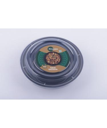 Khaoes Ready to Eat Kaju Gathiya Instant Kaju Gathiya with No Added Preservative and Colours (Item Weight : 120 gr Pack Of 1) - Buy Online on GoSupps.com
