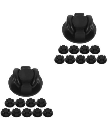 Ciieeo 20 Stk mask glasses buckle facial cover ear grapes buckle of facial cover mask-ear protector for adult glasses for masks connector rubber band glasses