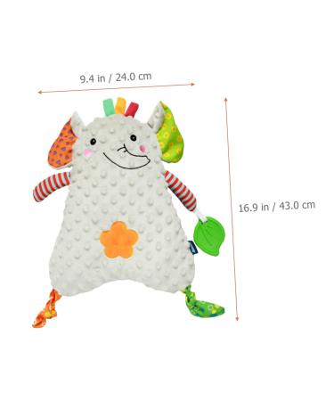 Ibasenice 3-in-1 Sleeping Comfort Tag Toy - Cuddly Rabbit Pacifier & Baby Blanket for International Shipping - Buy Online on GoSupps.com
