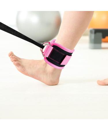 Keduoduo Ankle Straps - Padded Fitness Cuffs for Hip Exercises Leg Stretching & Kickbacks - Durable Black Fitness Accessories - Buy Online on GoSupps.com