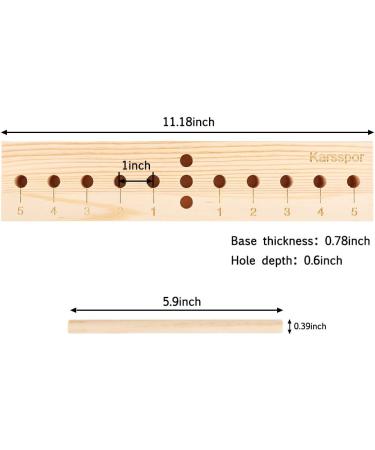 Karsspor Bow Maker Bow Making Tool for Ribbon  Wooden Wreath Bow Maker for Making Gift Bows  Wrist Corsages  Party Decorations  Hair Bows  Holiday Wreaths(with Instructions) - Buy Online on GoSupps.com