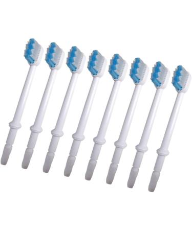 Kombiuda 8-Pack Replacement Brush Heads for Electric Toothbrush & Water Flosser - Professional Cleaning Accessories for Dental Care - Buy Online on GoSupps.com