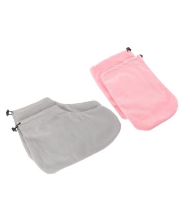 Beaupretty 1 set gloves Hand inspection cover paraffin wax sock wax care mids spa paraffin wax cover wax bath foot cover liner fabric feet heating work work