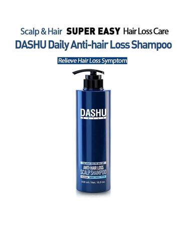 Dashu Anti-Hair Loss Scalp Shampoo 16.9 oz | Strengthen & Revitalize Hair - Buy Online on GoSupps.com