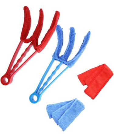 GLEAVI 8 Pcs Seam Cleaning Brush Shutter Cleaner Blinds Cleaner Washable Window Cleaner Window Blind Cleaner Brush Cleaner Air Conditioner Cleaning Ball Air Outlet - Buy Online on GoSupps.com